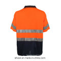 Hi Vis Polo Reflective Trabajo de Seguridad